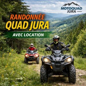 Randonnée quad dans le jura avec location