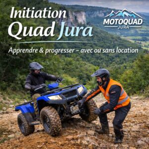 Initiation Quad Jura (cours individuel) – Avec ou sans location | Moto Quad Jura