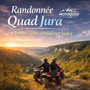 Randonnée quad Jura 1 Journée